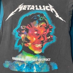 Metallica Hardwire  tour Women Tee